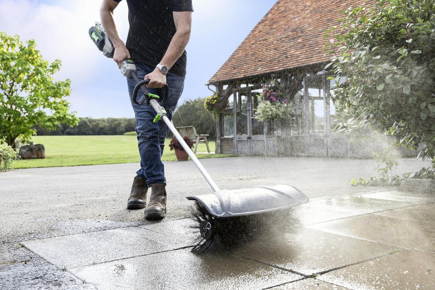 EGO 56V 멀티헤드 강모 브러시 부착품